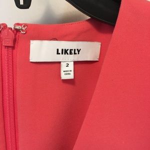 Salmon likely dress size 2